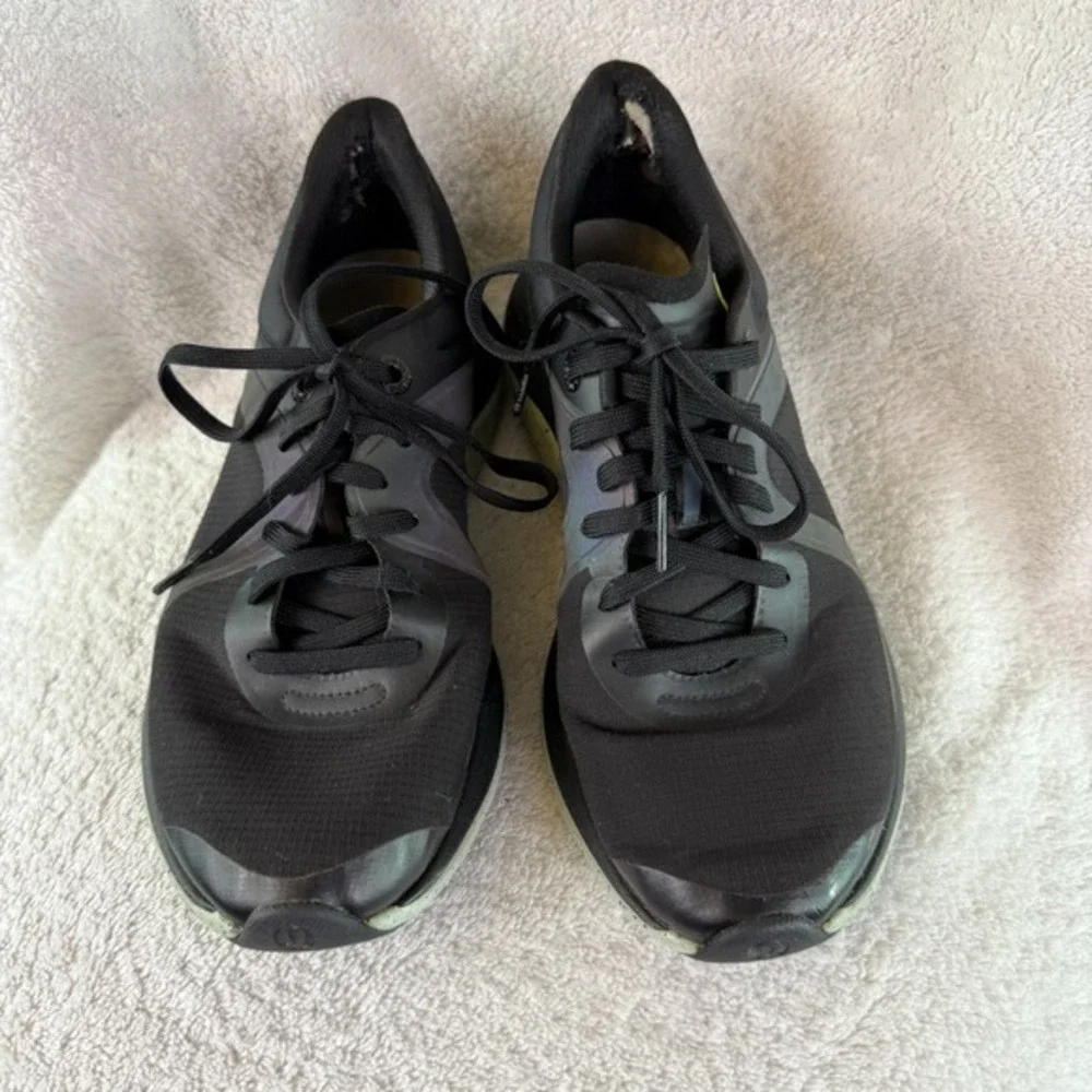 Lululemon Womens Chargefeel Workout Low Size 8.5‎ Black Sneakers Athletic Shoes